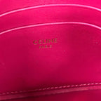 Celine Coin Purse Pink Purple Quilted Leather — view 4