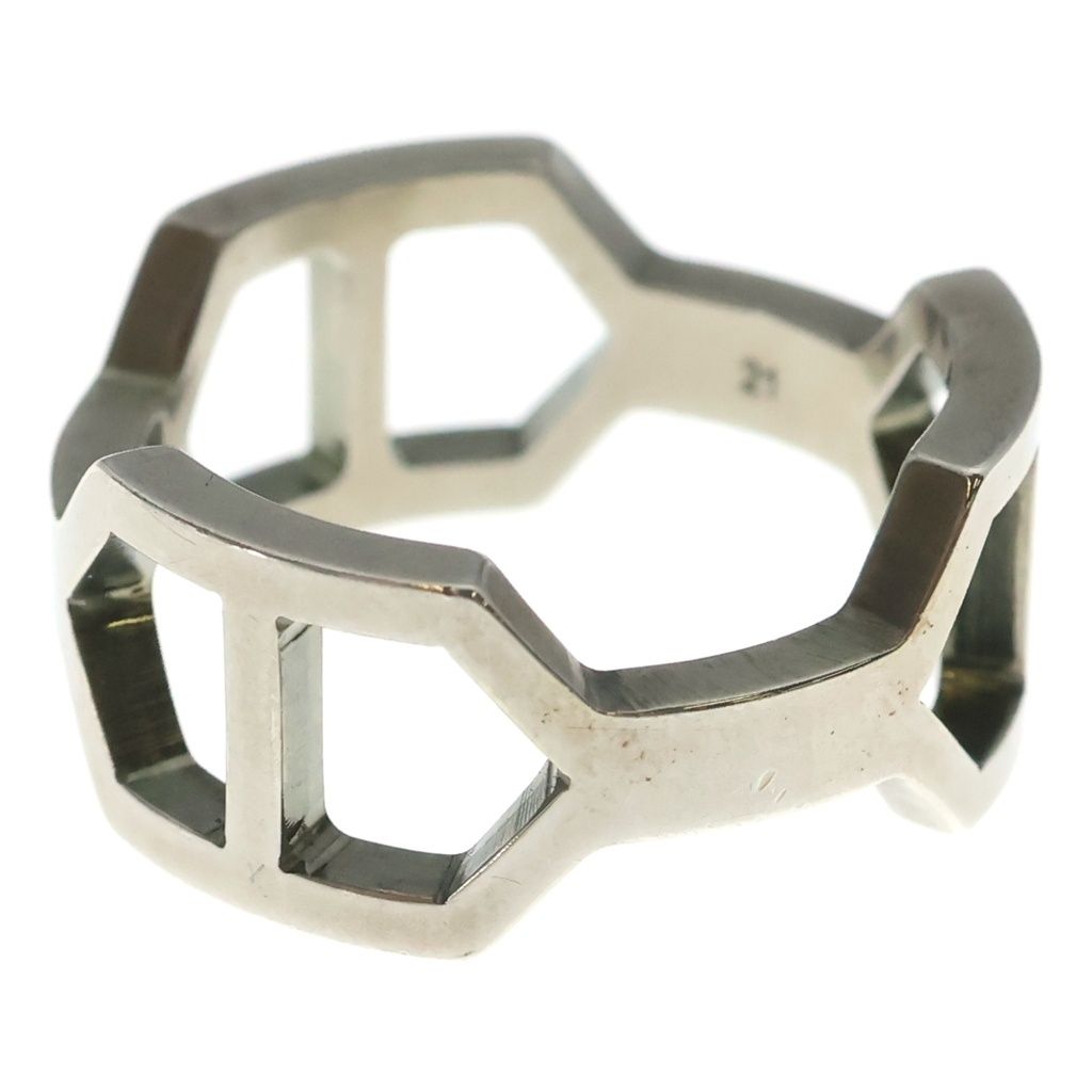 Gucci Hexagon Design Ring 925 Sterling Silver — view 3
