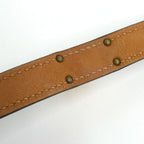 Hermes Leather Bracelet Kelly Double Tour Box Calf Black Gold T2 — view 8