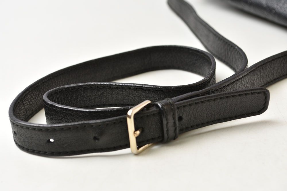 Gucci Shoulder Bag Guccissima Leather Black — view 7