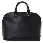 Louis Vuitton Bag Epi Handbag Alma PM Noir Gold Black — view 2