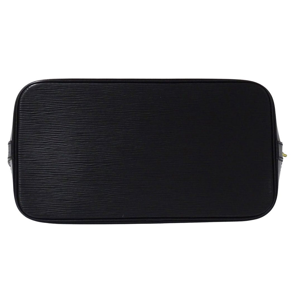 Louis Vuitton Bag Epi Handbag Alma PM Noir Gold Black — view 3