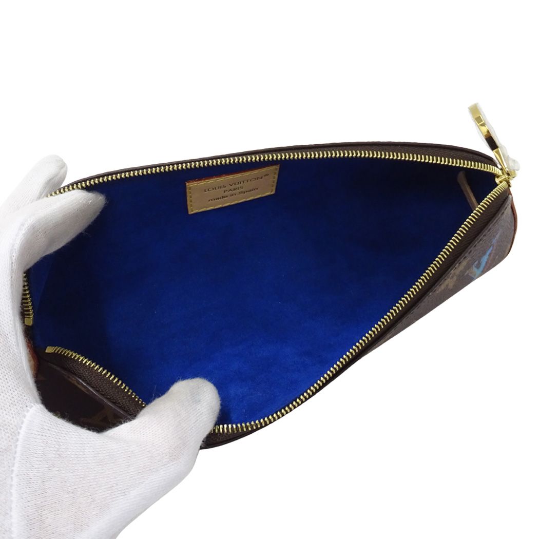 Louis Vuitton Pen Case Monogram Trousse Elisabeth Brown Arts & Crafts — view 5