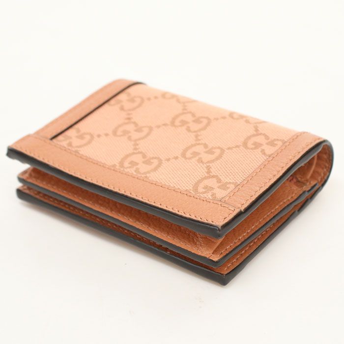 Gucci Compact Wallet Ophidia Bifold GG Canvas — view 2