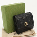 Gucci GG Matelasse Bifold Wallet Leather