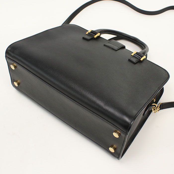 Saint Laurent Monogram Cabas Handbag Calfskin — view 2