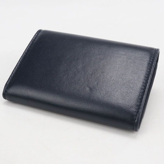Loewe Vertical Wallet Small Anagram Trifold Shiny Napa Calfskin — view 2