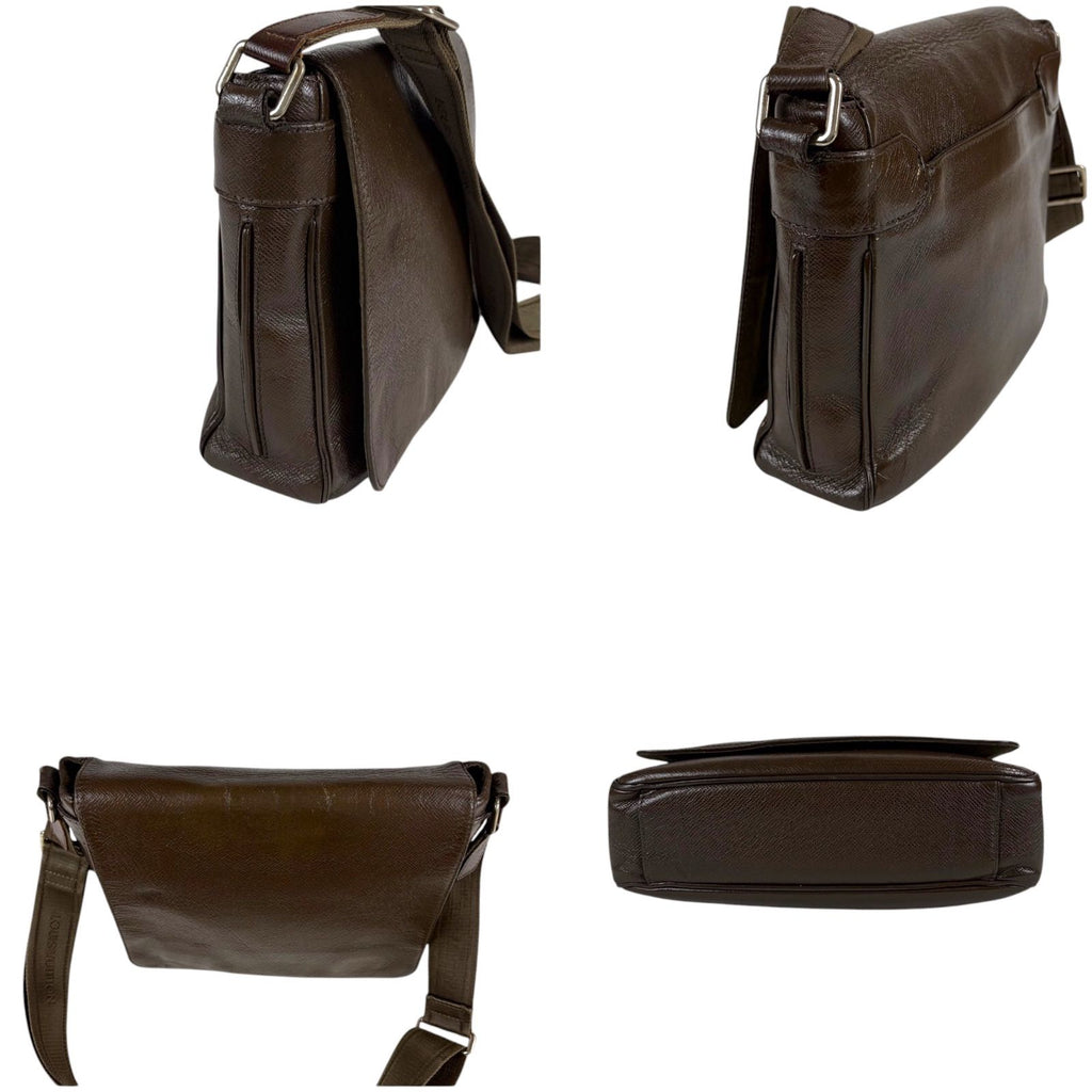 Louis Vuitton Roman PM Cross Taiga Crossbody — view 7
