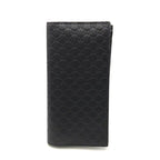 Gucci Micro Guccissima Wallet Bifold Leather Black — view 2