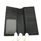 Gucci Micro Guccissima Wallet Bifold Leather Black — view 8