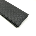 Gucci Micro Guccissima Wallet Bifold Leather Black — view 5