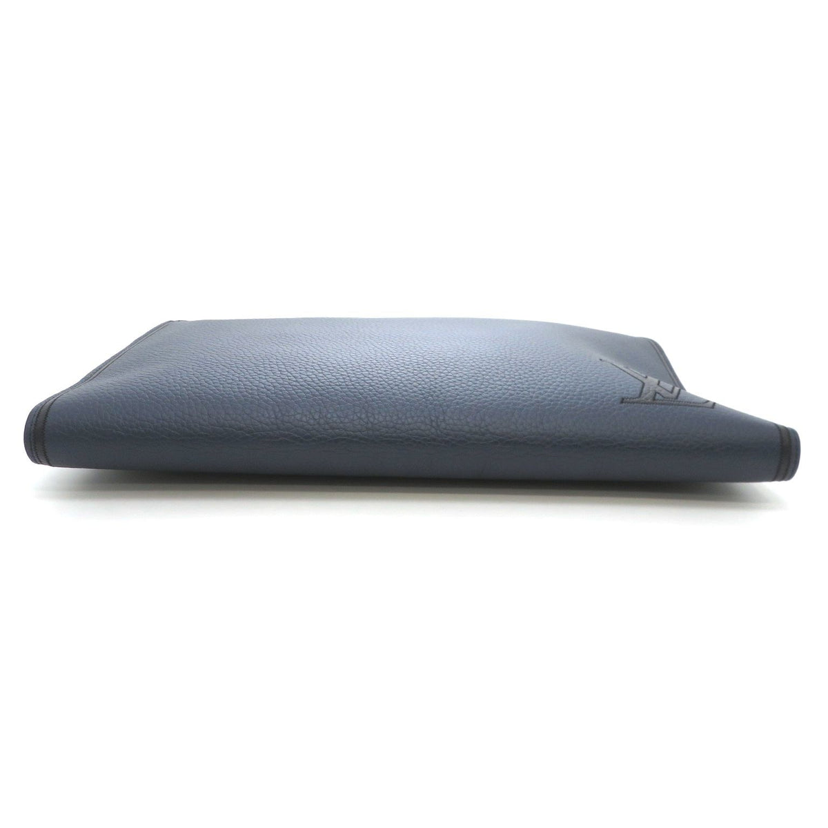 Louis Vuitton Pochette Jules GM Clutch Taurillon Navy Black — view 3