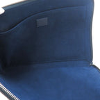 Louis Vuitton Pochette Jules GM Clutch Taurillon Navy Black — view 4