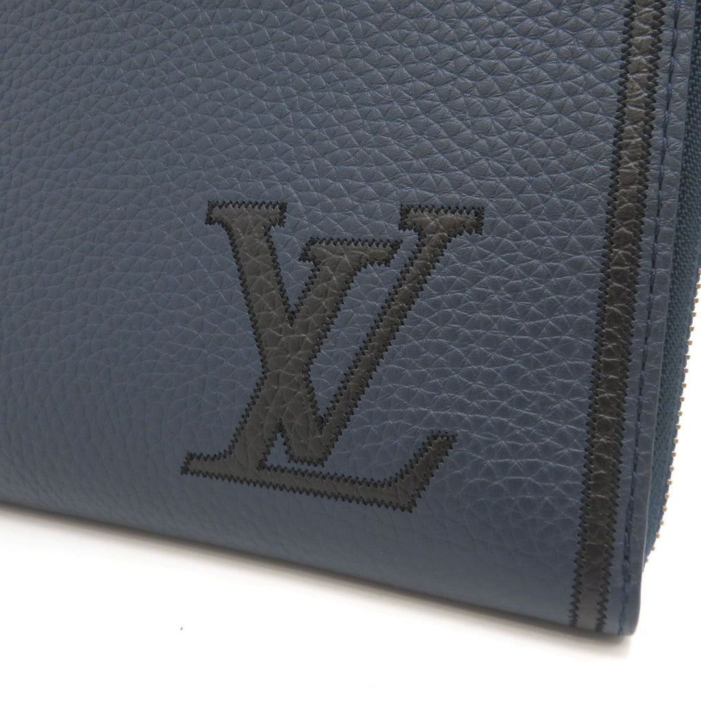 Louis Vuitton Pochette Jules GM Clutch Taurillon Navy Black — view 6
