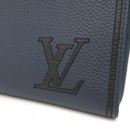 Louis Vuitton Pochette Jules GM Clutch Taurillon Navy Black — view 6