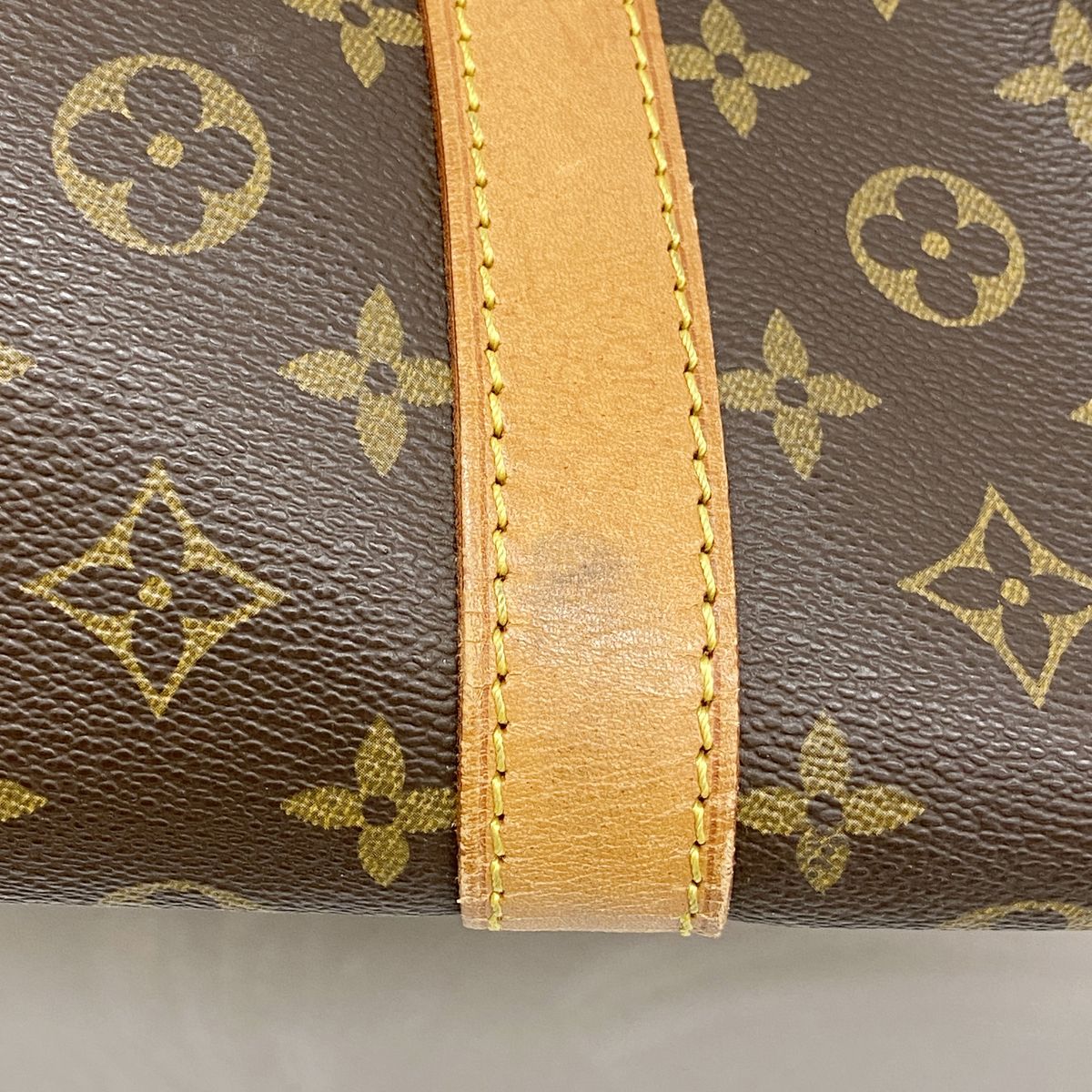 Louis Vuitton Boston Bag Monogram Keepall Bandouliere 60 Brown — view 8