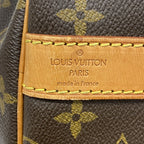 Louis Vuitton Boston Bag Monogram Keepall Bandouliere 60 Brown — view 5