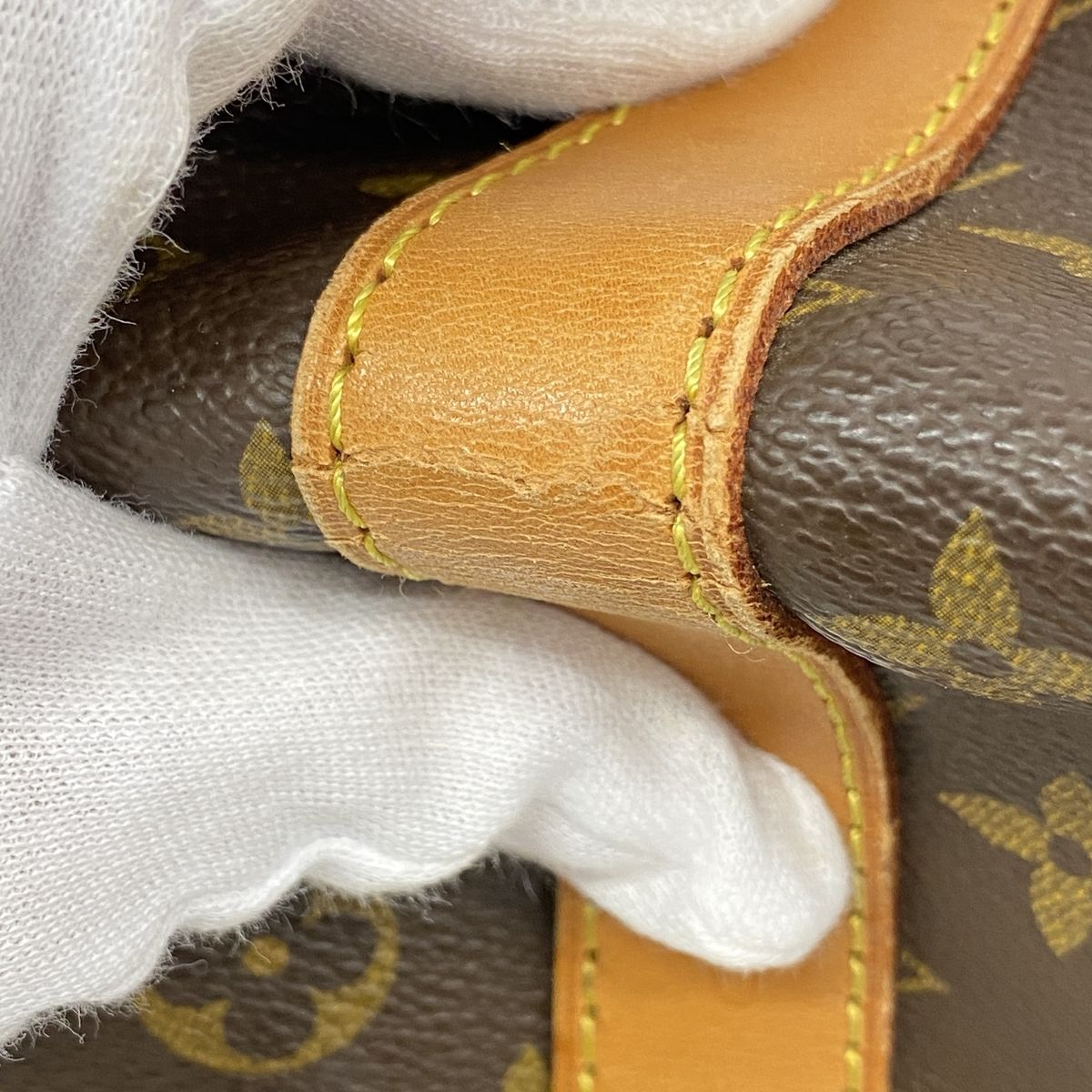 Louis Vuitton Boston Bag Monogram Keepall Bandouliere 60 Brown — view 6