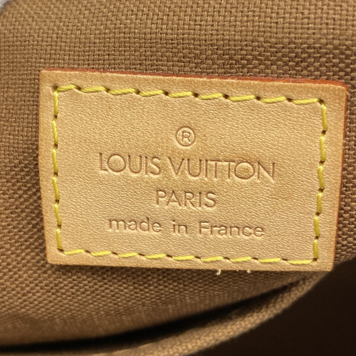 Louis Vuitton Handbag Monogram Palermo PM Brown 2-Way Bag — view 5