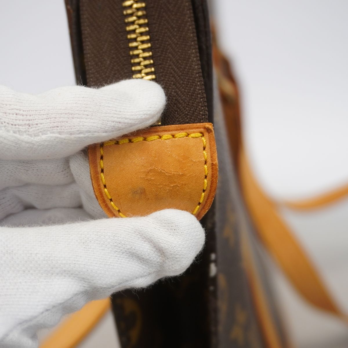 Louis Vuitton Tote Bag Monogram Babylon Brown — view 8