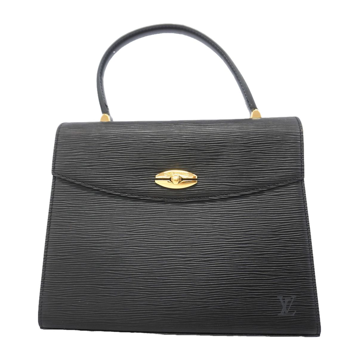 Louis Vuitton Handbag Epi Malesherbes Noir