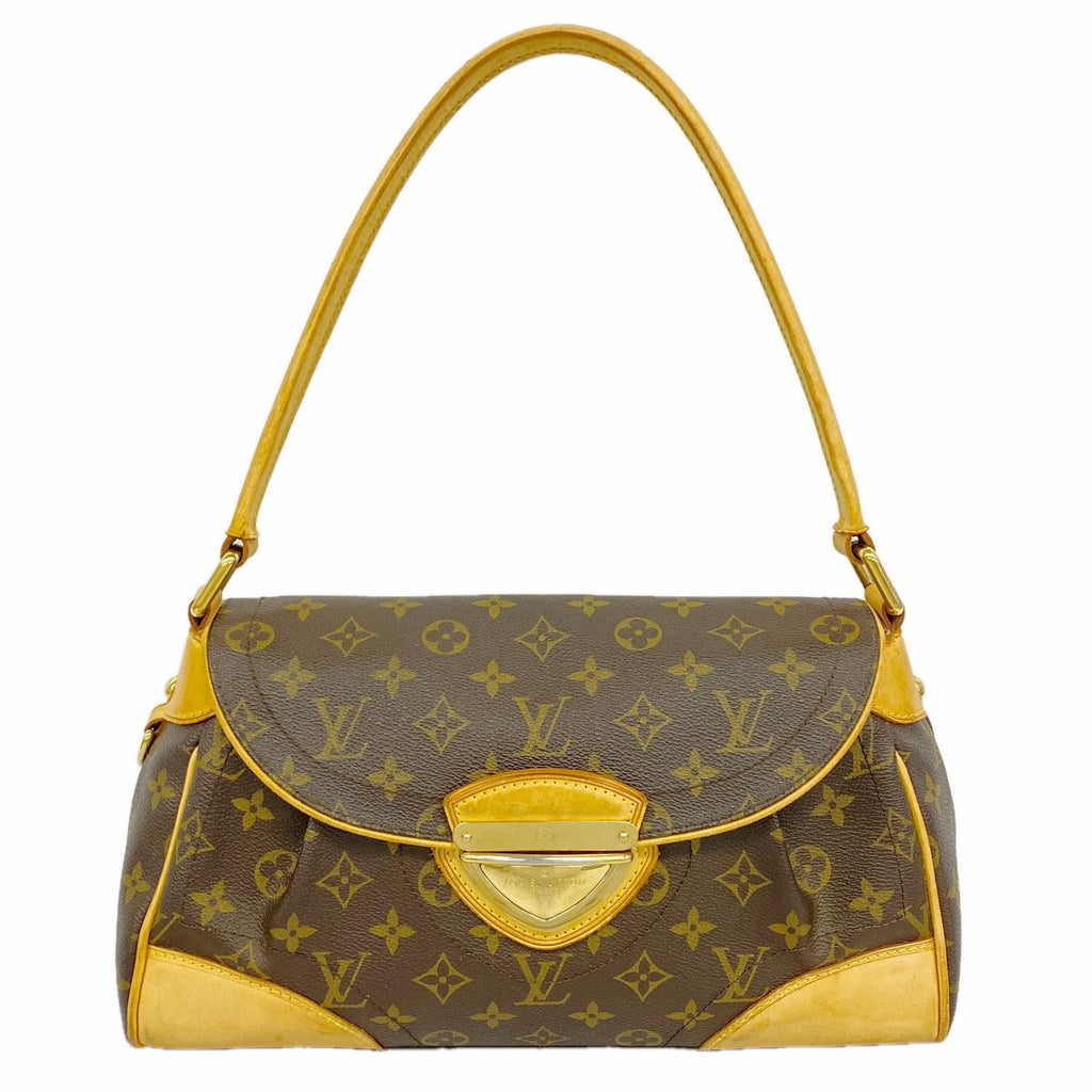 Louis Vuitton Shoulder Bag Monogram Beverly MM Brown