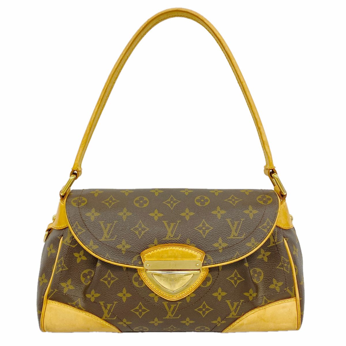 Louis Vuitton Shoulder Bag Monogram Beverly MM Brown