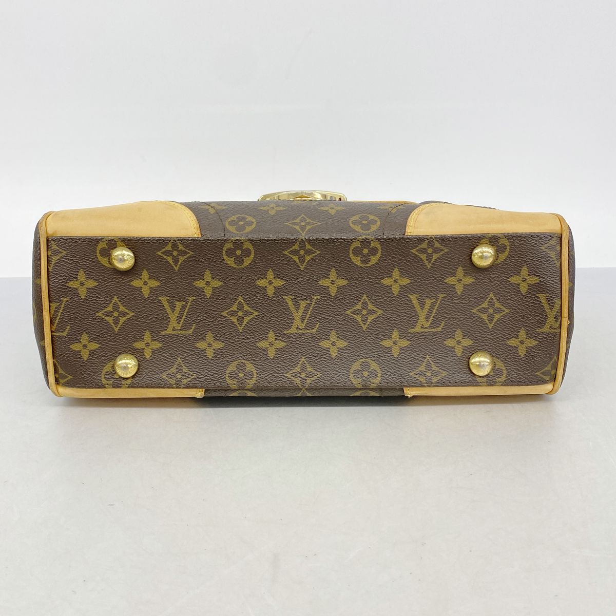 Louis Vuitton Shoulder Bag Monogram Beverly MM Brown — view 3