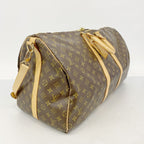 Louis Vuitton Boston Bag Monogram Keepall Bandouliere 55 Brown — view 2