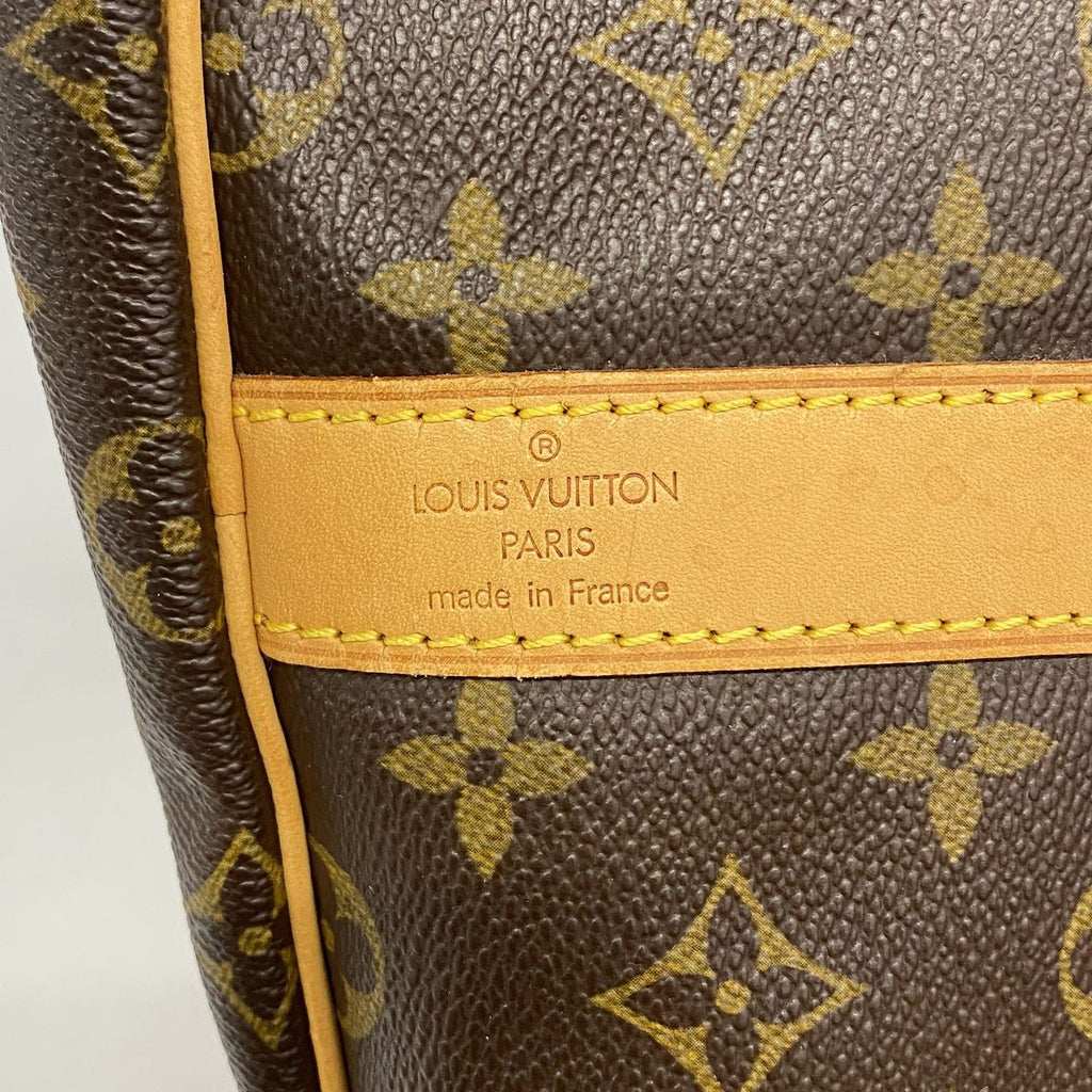Louis Vuitton Boston Bag Monogram Keepall Bandouliere 55 Brown — view 5