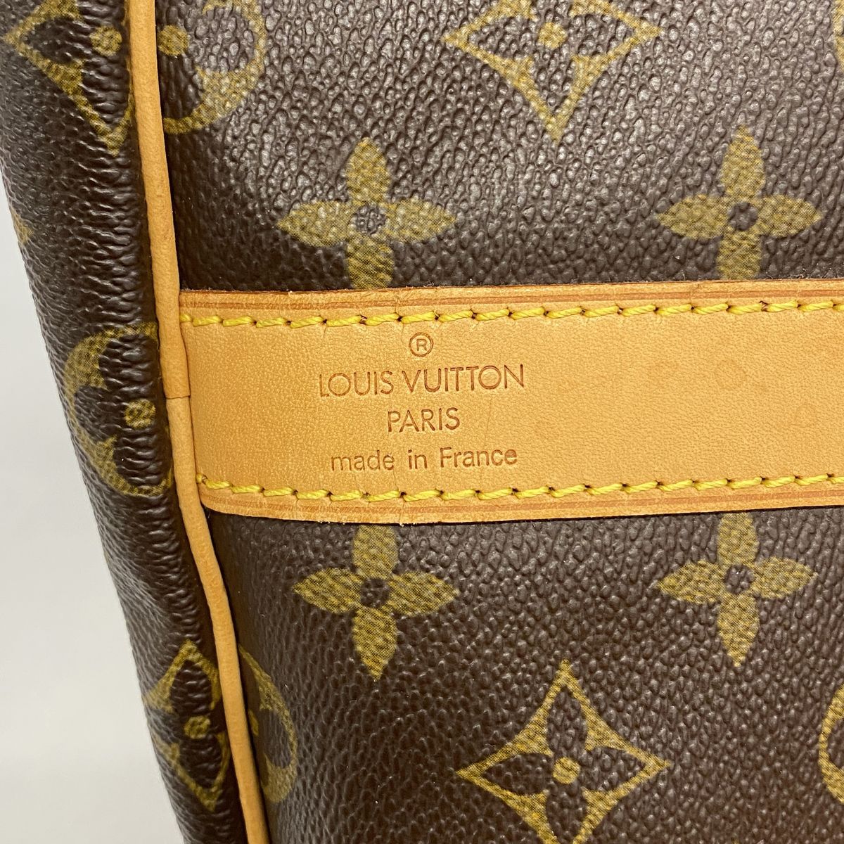 Louis Vuitton Boston Bag Monogram Keepall Bandouliere 55 Brown — view 5