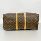 Louis Vuitton Boston Bag Monogram Keepall Bandouliere 55 Brown — view 3