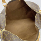 Louis Vuitton Boston Bag Monogram Keepall Bandouliere 55 Brown — view 4