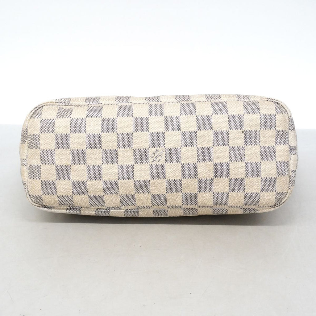 Louis Vuitton Tote Bag Damier Azur Neverfull PM White — view 3