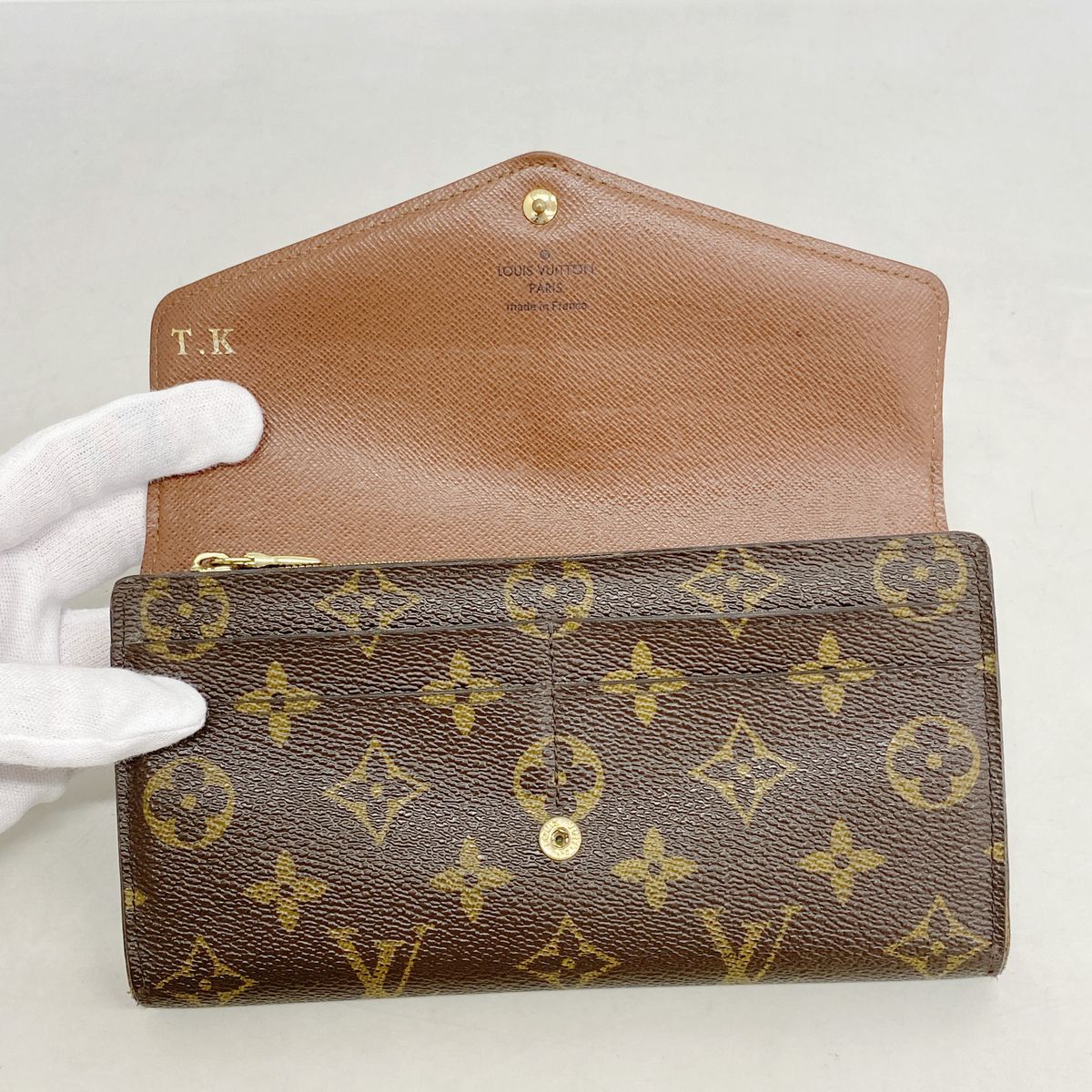 Louis Vuitton Wallet Monogram Portefeuille Sarah Brown — view 3