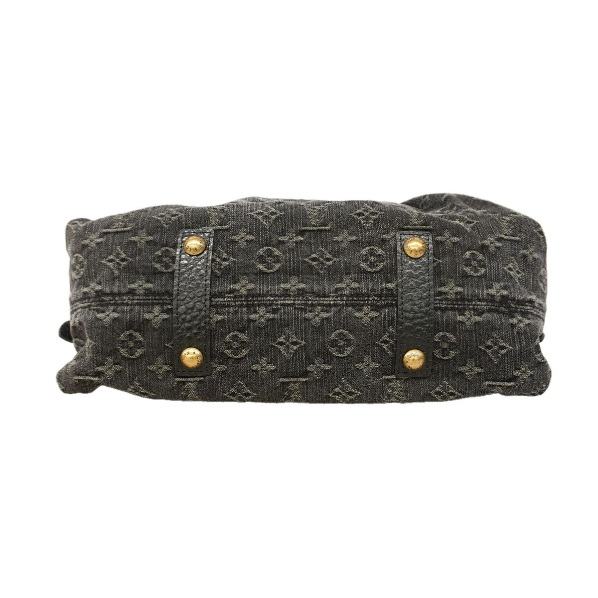 Louis Vuitton Handbag Monogram Denim Neo Cabby MM Noir 2-Way Bag — view 3