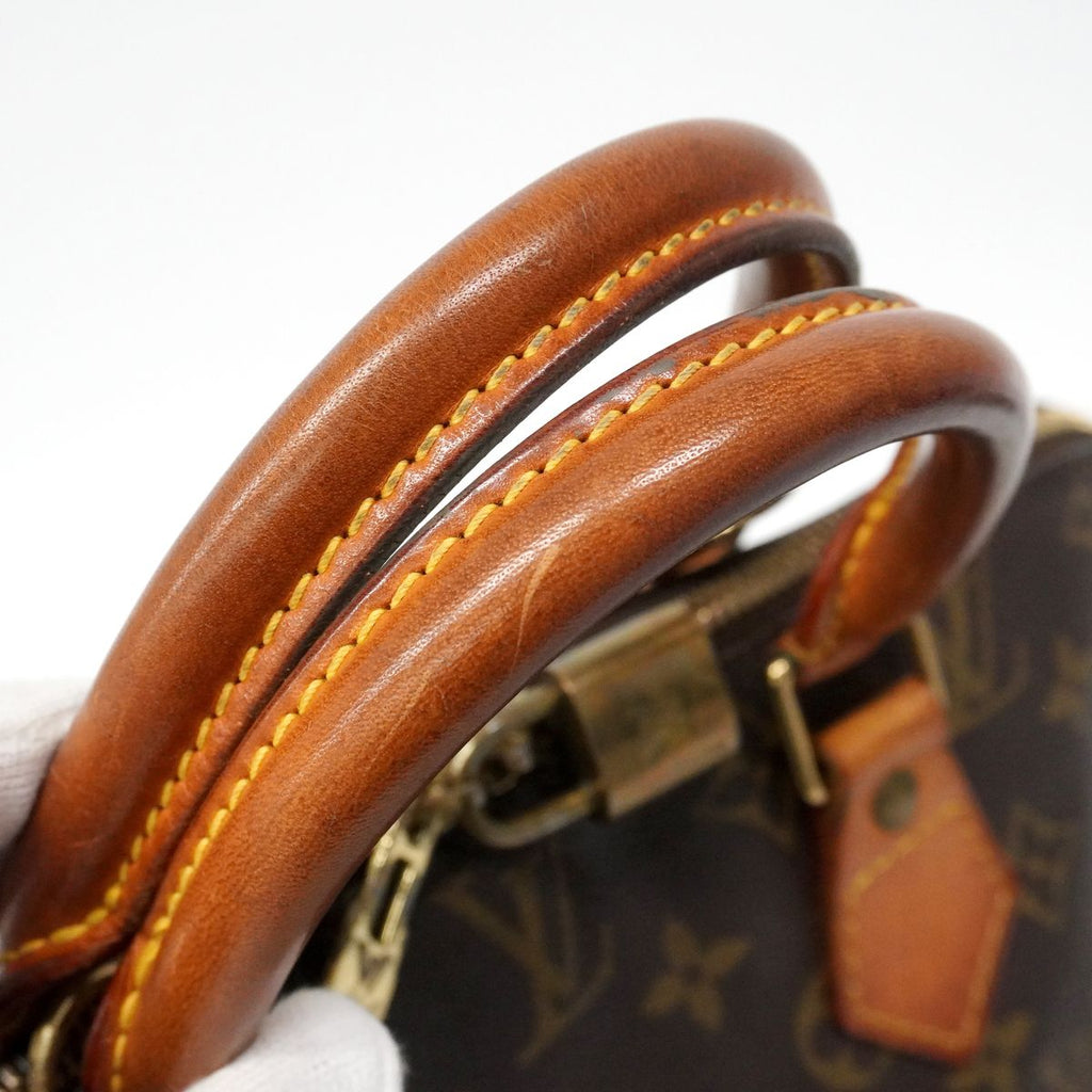 Louis Vuitton Handbag Monogram Alma Brown — view 8