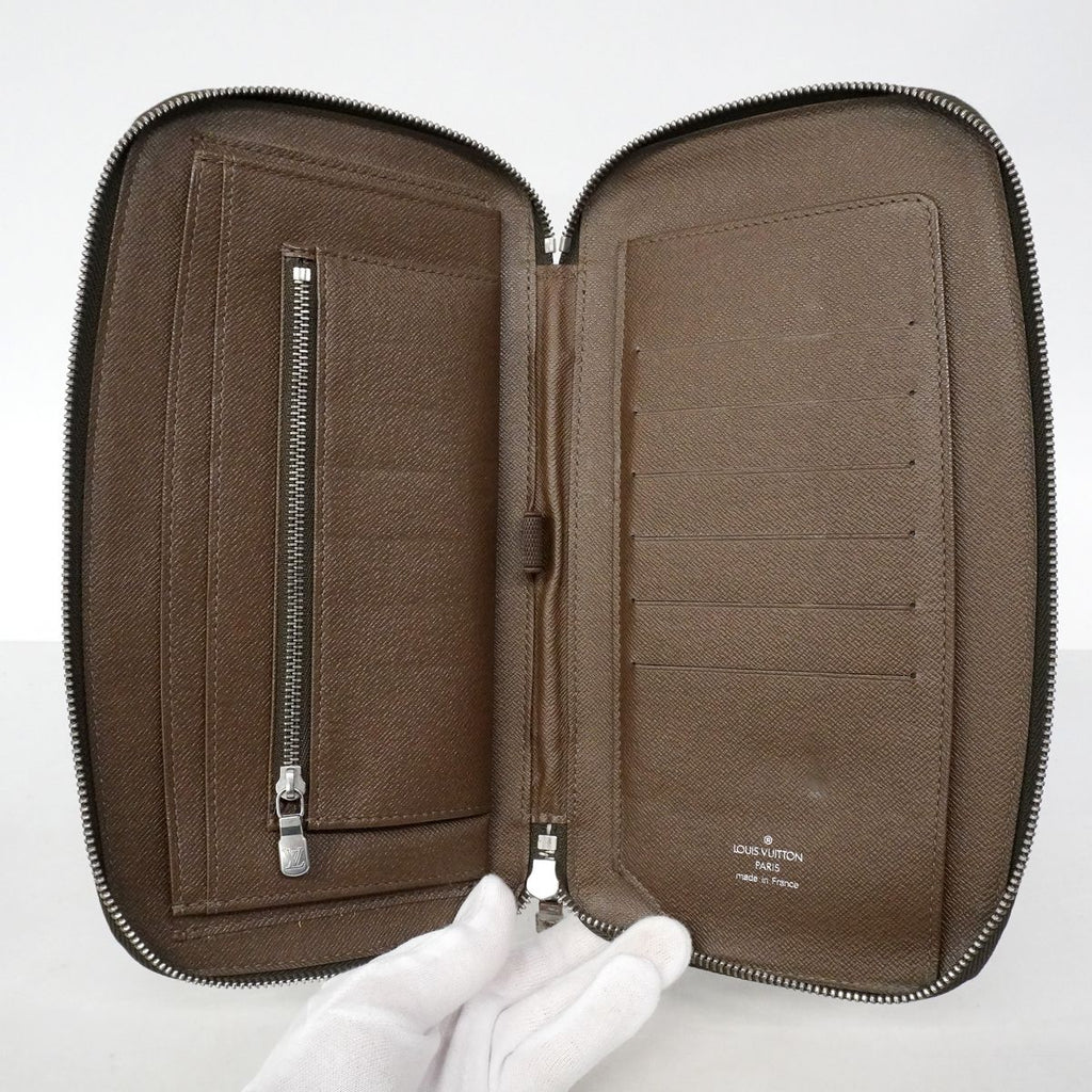 Louis Vuitton Wallet Taiga Organizer Atoll Grizzly — view 4