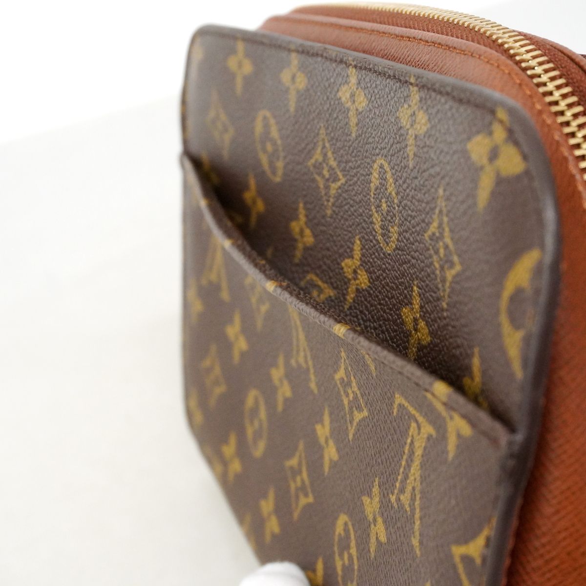 Louis Vuitton Clutch Monogram Orsay Brown — view 8
