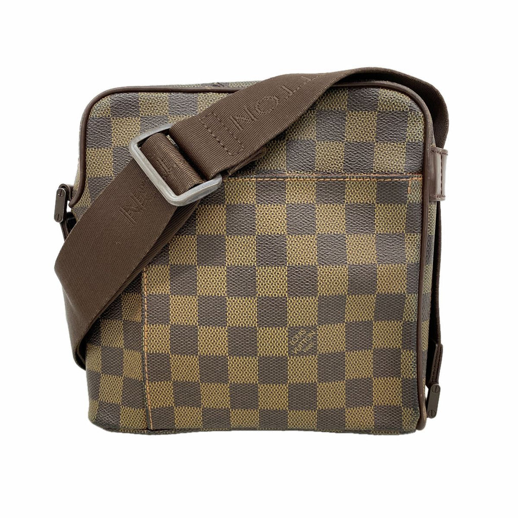 Louis Vuitton Shoulder Bag Damier Olaf PM Ebene