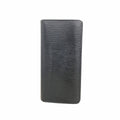 Louis Vuitton Wallet Epi Portefeuille Brazza Noir