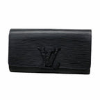 Louis Vuitton Wallet Epi Portefeuille Louise Noir