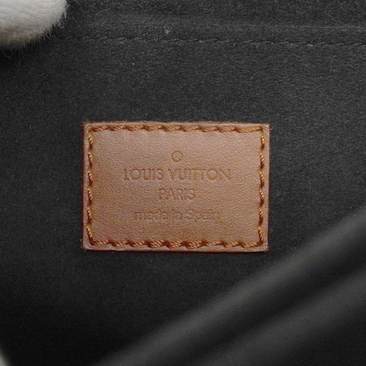 Louis Vuitton Shoulder Bag Monogram Reverse Dauphine MM Brown — view 5