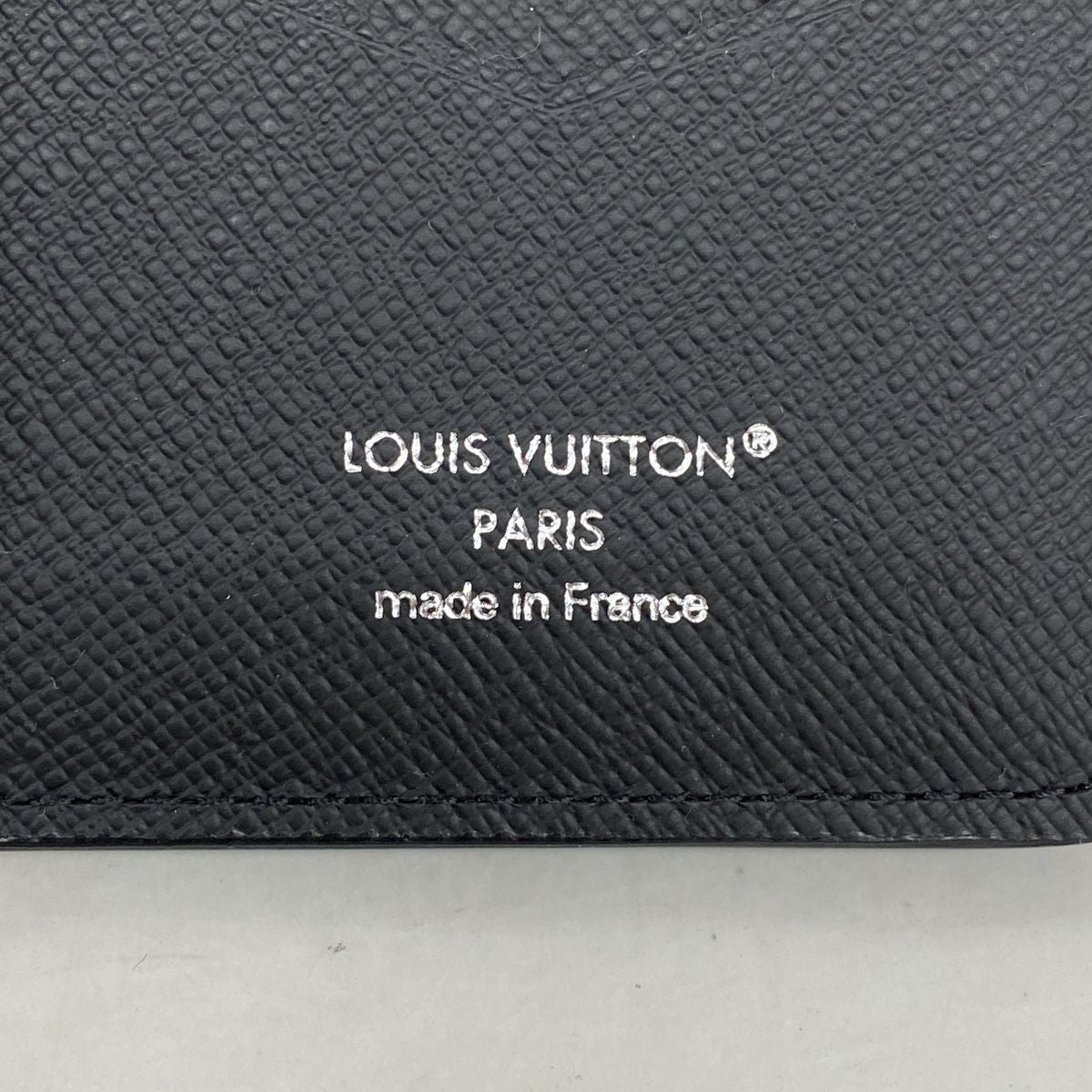 Louis Vuitton Card Case Monogram Eclipse Pocket Organizer Black — view 4