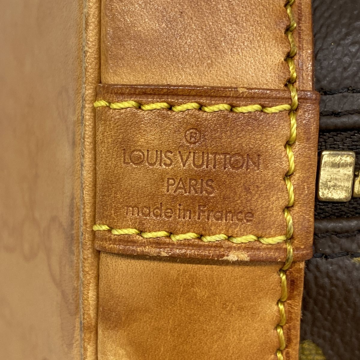 Louis Vuitton Handbag Monogram Alma Brown — view 5
