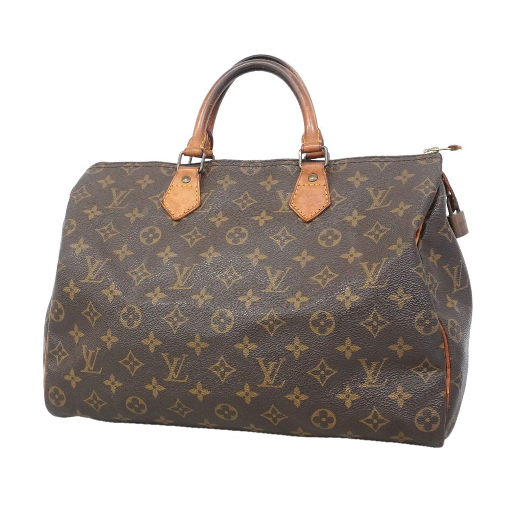 Louis Vuitton Handbag Monogram Speedy 35 Brown