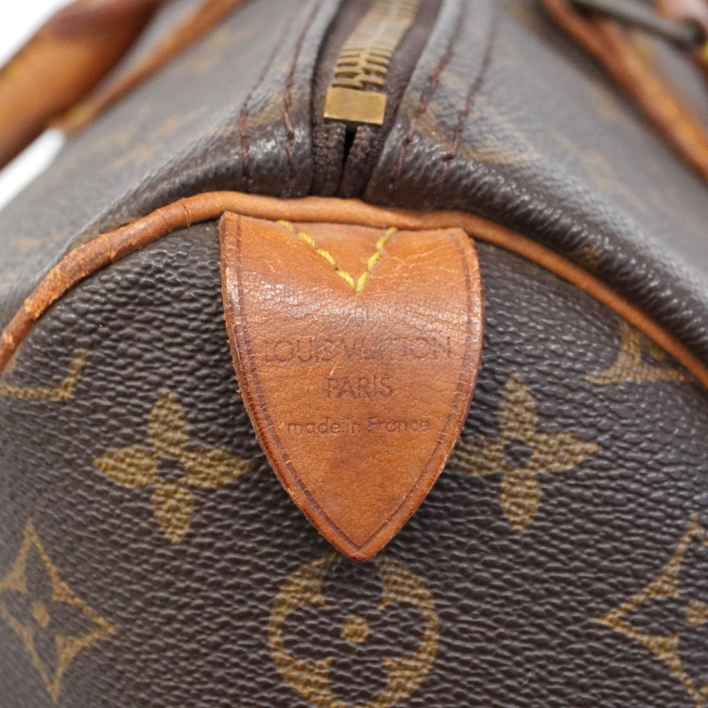 Louis Vuitton Handbag Monogram Speedy 35 Brown — view 5