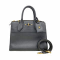 Louis Vuitton Handbag Taurillon City Steamer PM Noir 2-Way Bag
