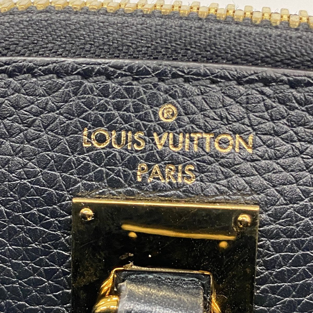 Louis Vuitton Handbag Taurillon City Steamer PM Noir 2-Way Bag — view 5