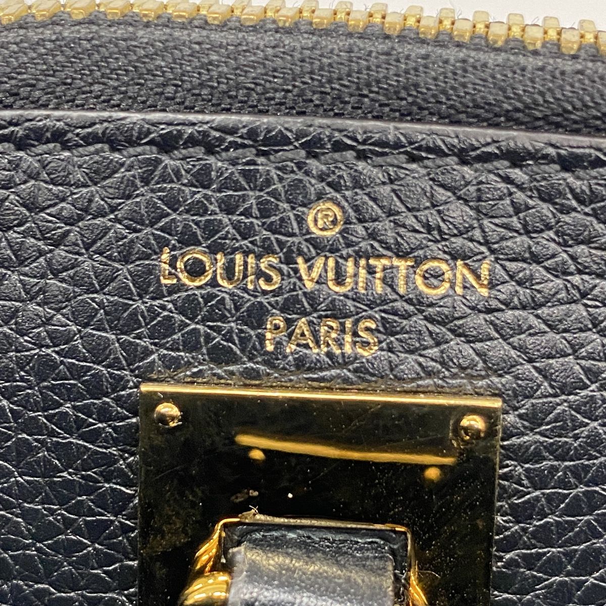 Louis Vuitton Handbag Taurillon City Steamer PM Noir 2-Way Bag — view 5